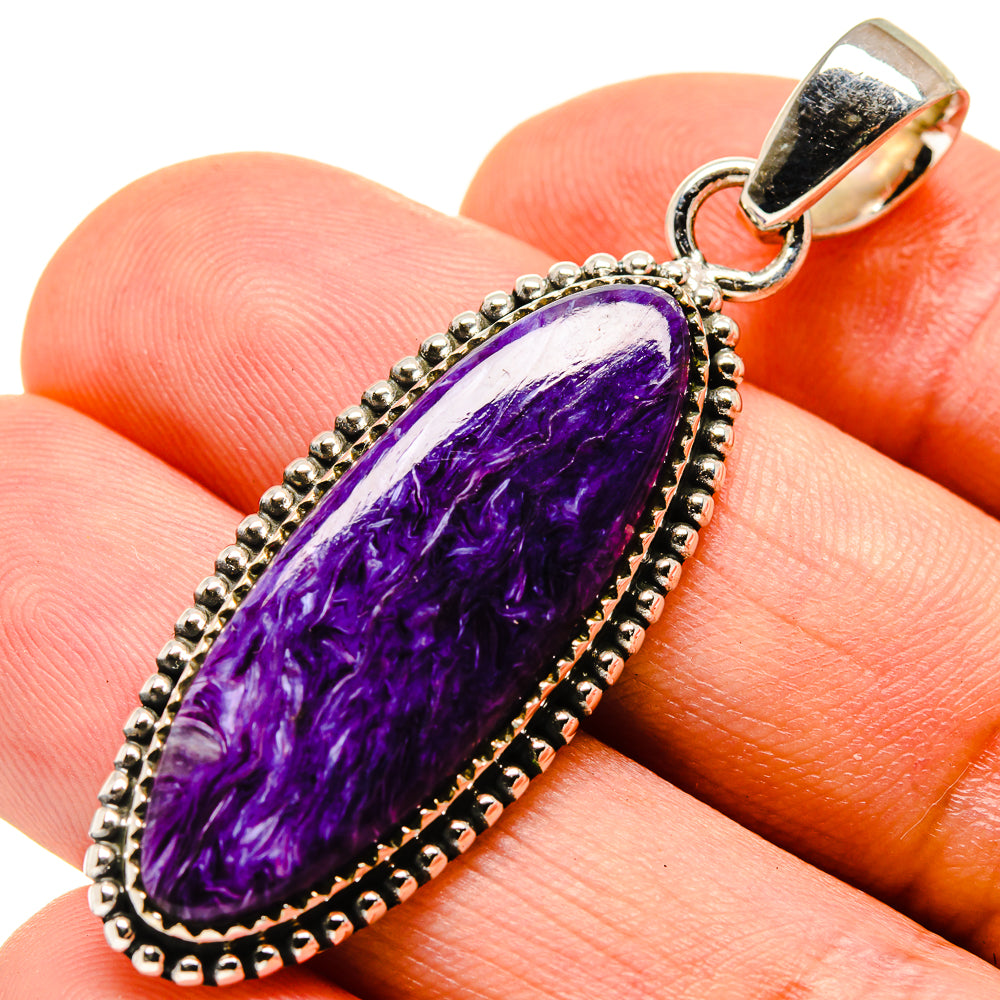 Charoite Pendants handcrafted by Anasilvercos - PD755678