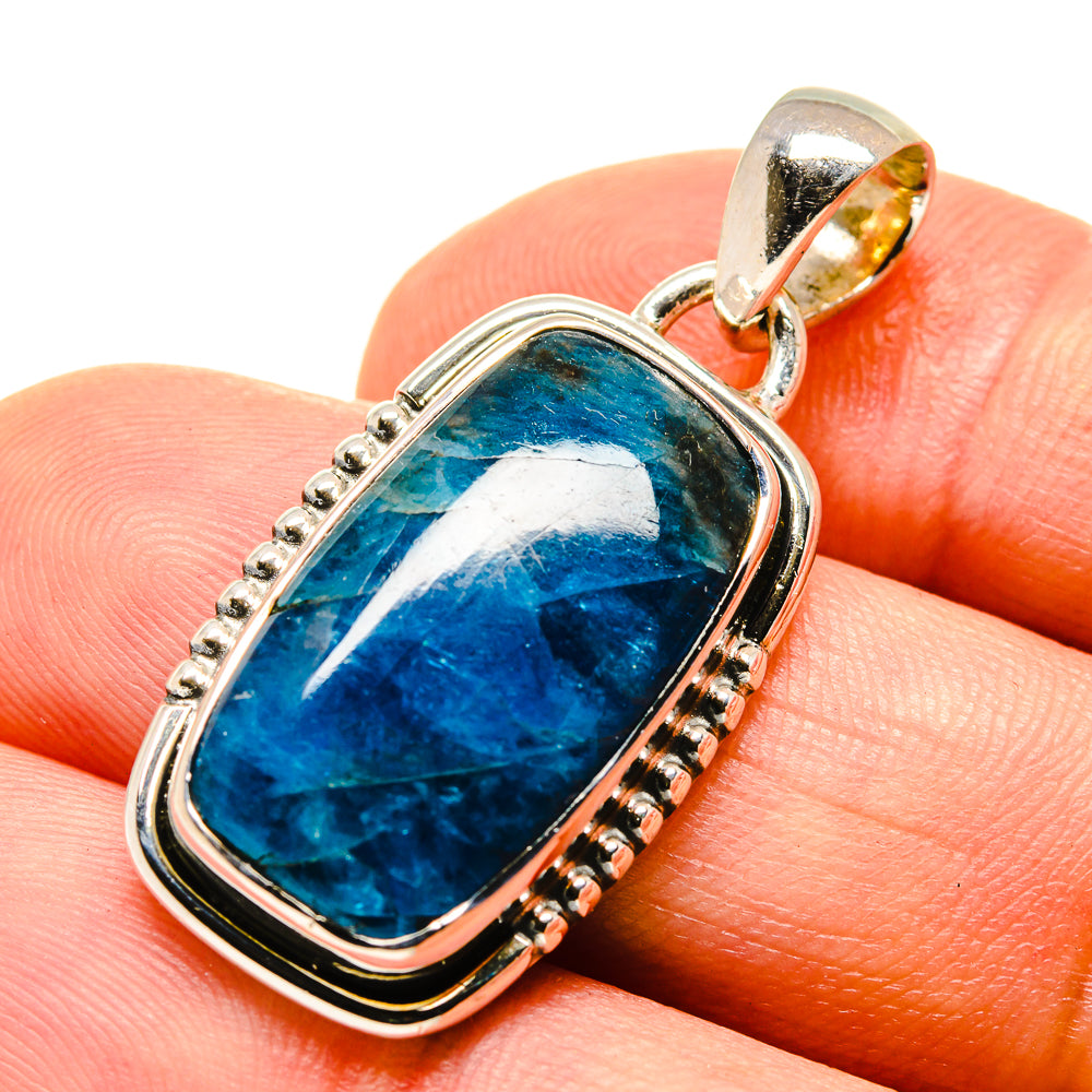 Chrysocolla In Quartz Pendants handcrafted by Anasilvercos - PD755689