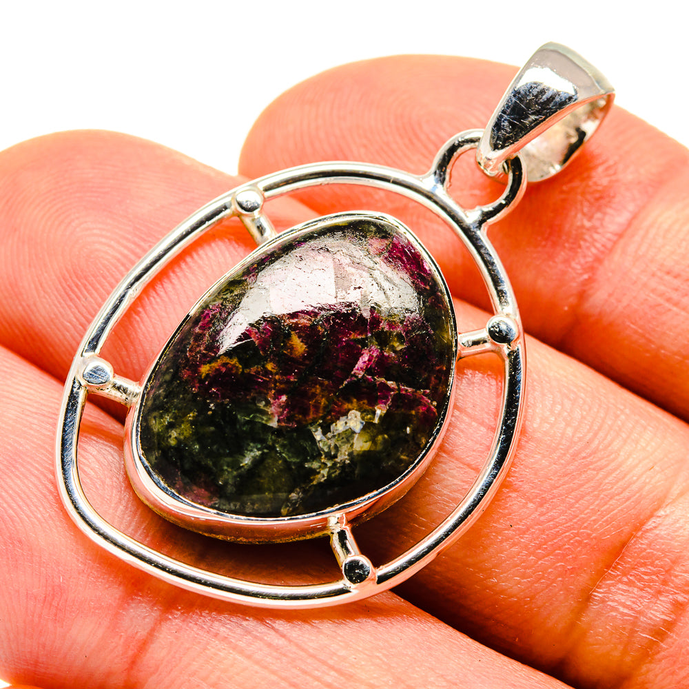 Russian Eudialyte Pendants handcrafted by Anasilvercos - PD755710