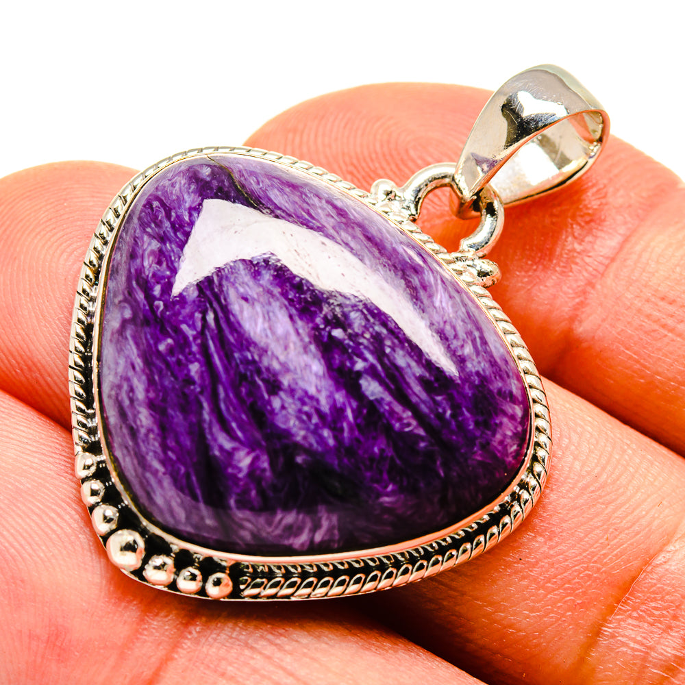 Charoite Pendants handcrafted by Anasilvercos - PD755716