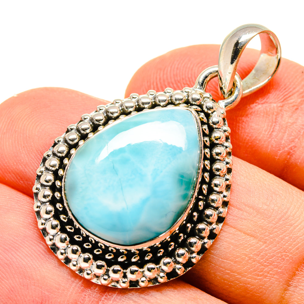 Larimar Pendants handcrafted by Anasilvercos - PD755753