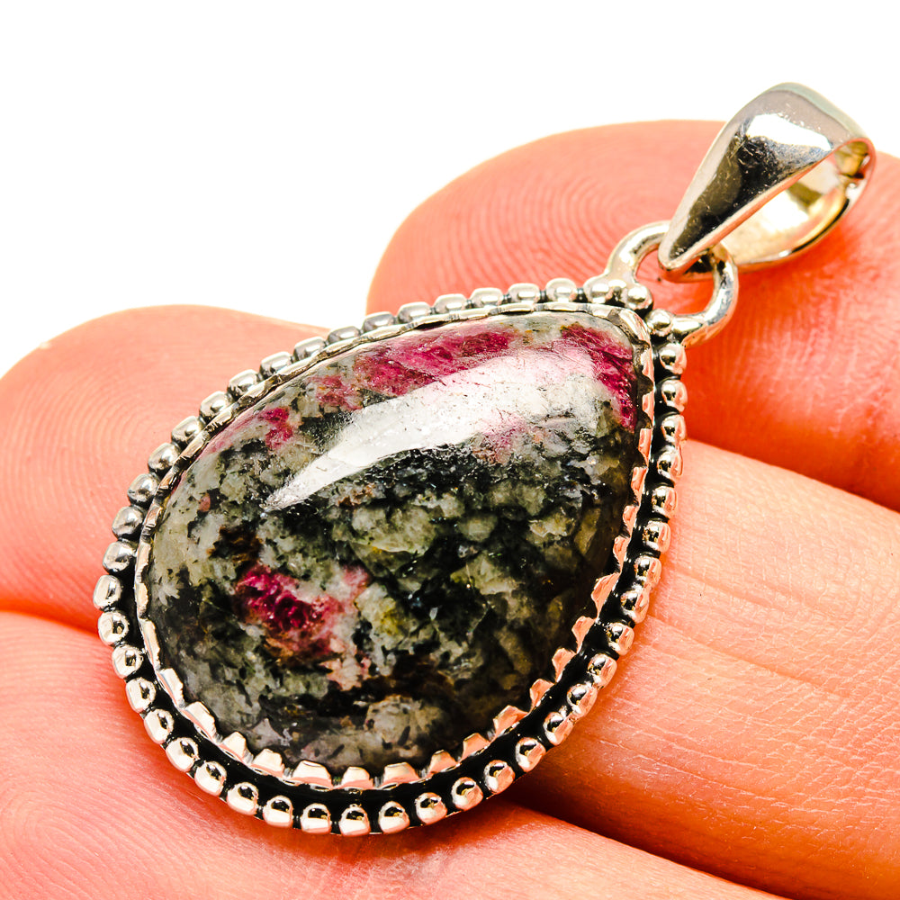 Russian Eudialyte Pendants handcrafted by Anasilvercos - PD755769