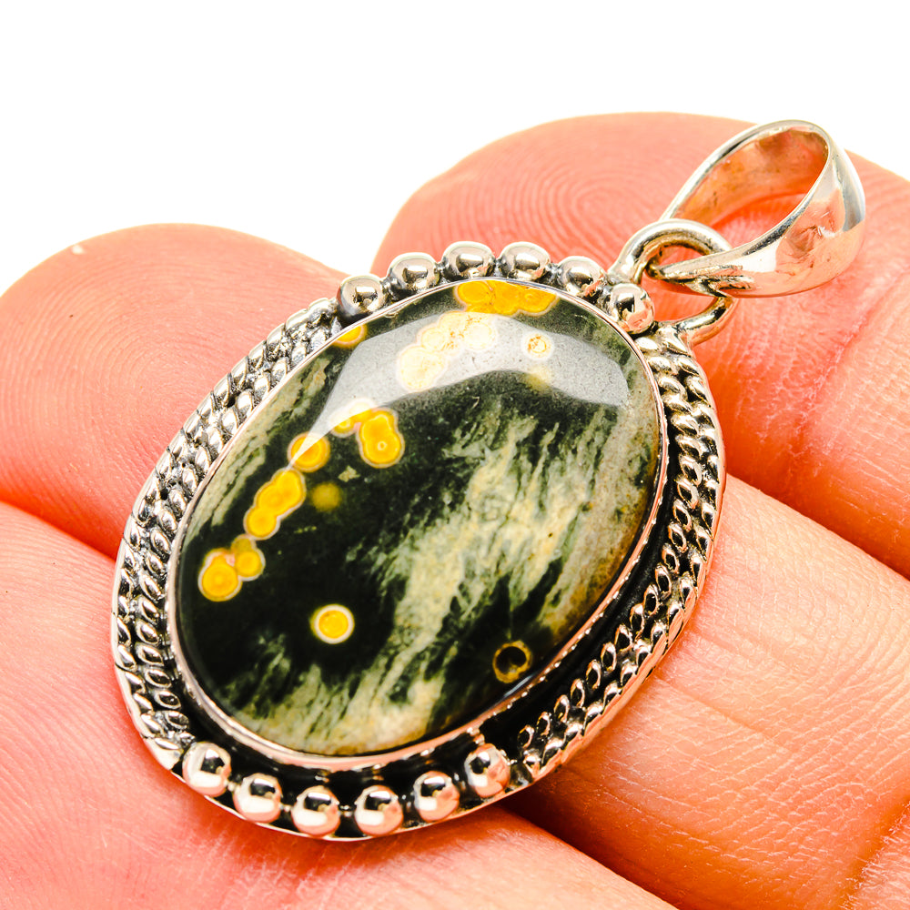 Ocean Jasper Pendants handcrafted by Anasilvercos - PD755784