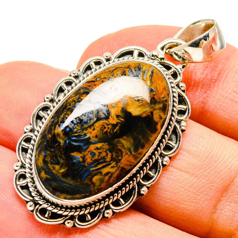Pietersite Pendants handcrafted by Anasilvercos - PD755792