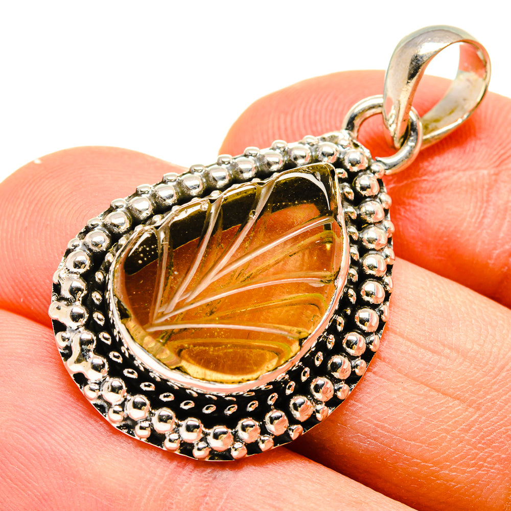 Prehnite Pendants handcrafted by Anasilvercos - PD755796