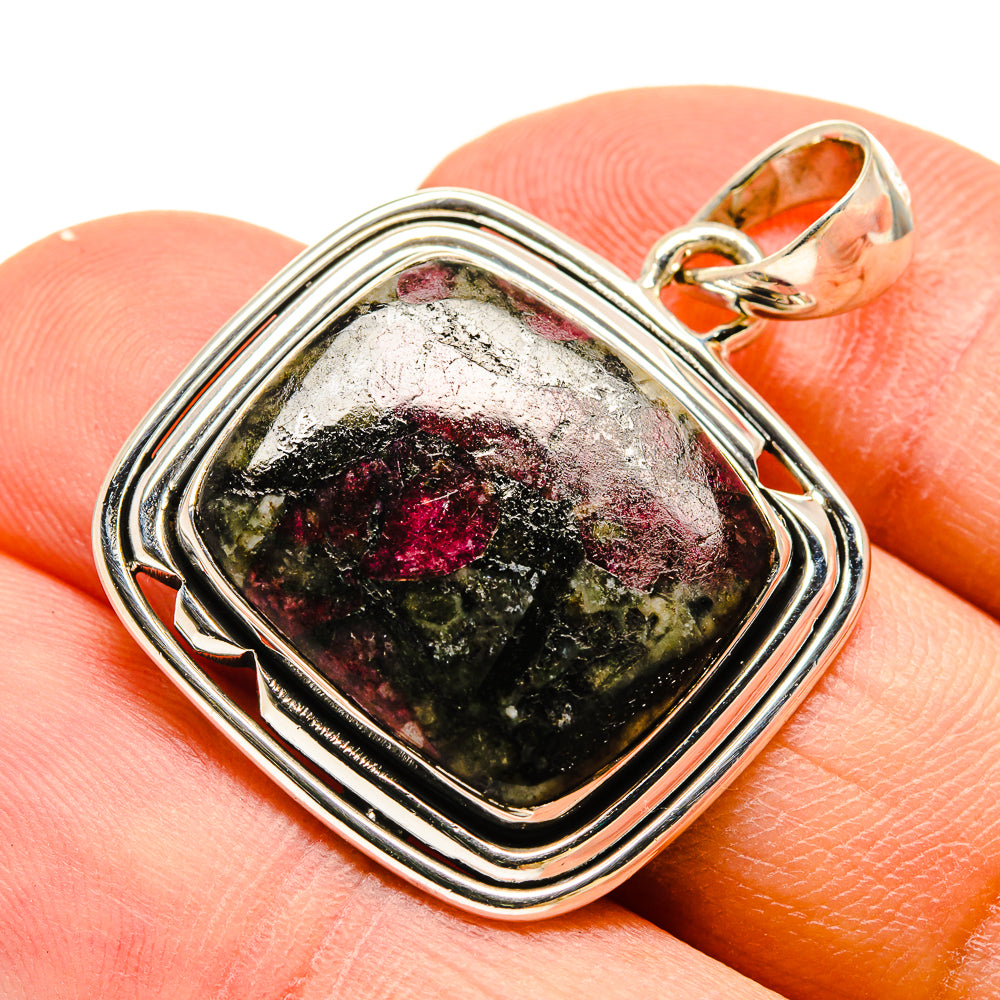 Russian Eudialyte Pendants handcrafted by Anasilvercos - PD755802