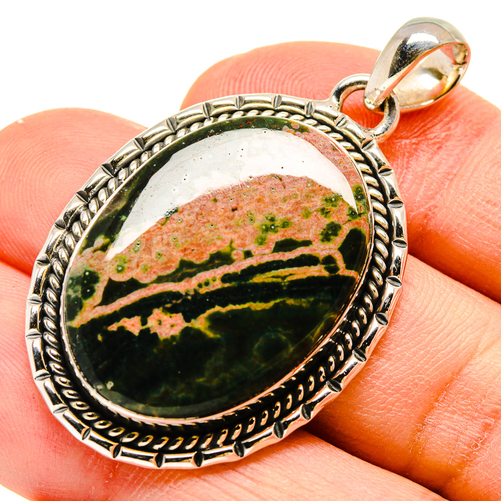Ocean Jasper Pendants handcrafted by Anasilvercos - PD755810
