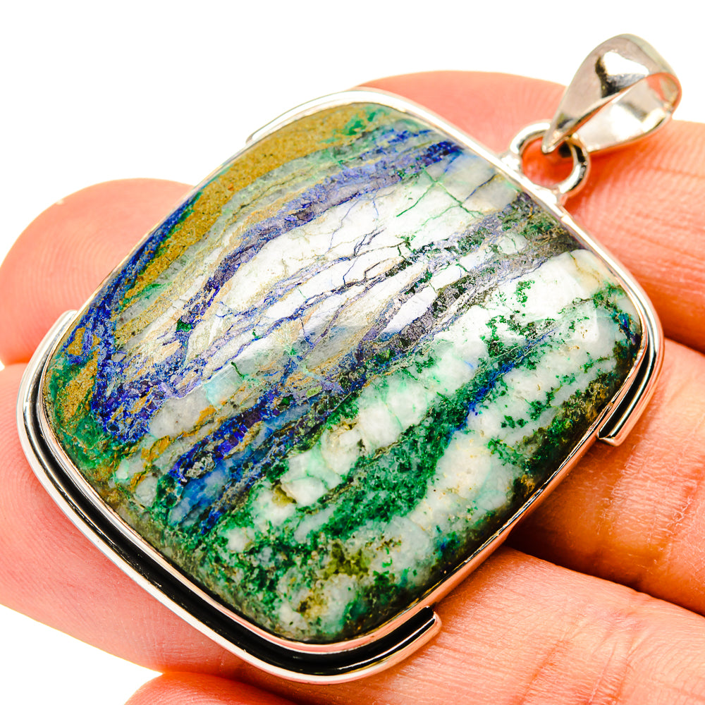 Chrysocolla Pendants handcrafted by Anasilvercos - PD755814
