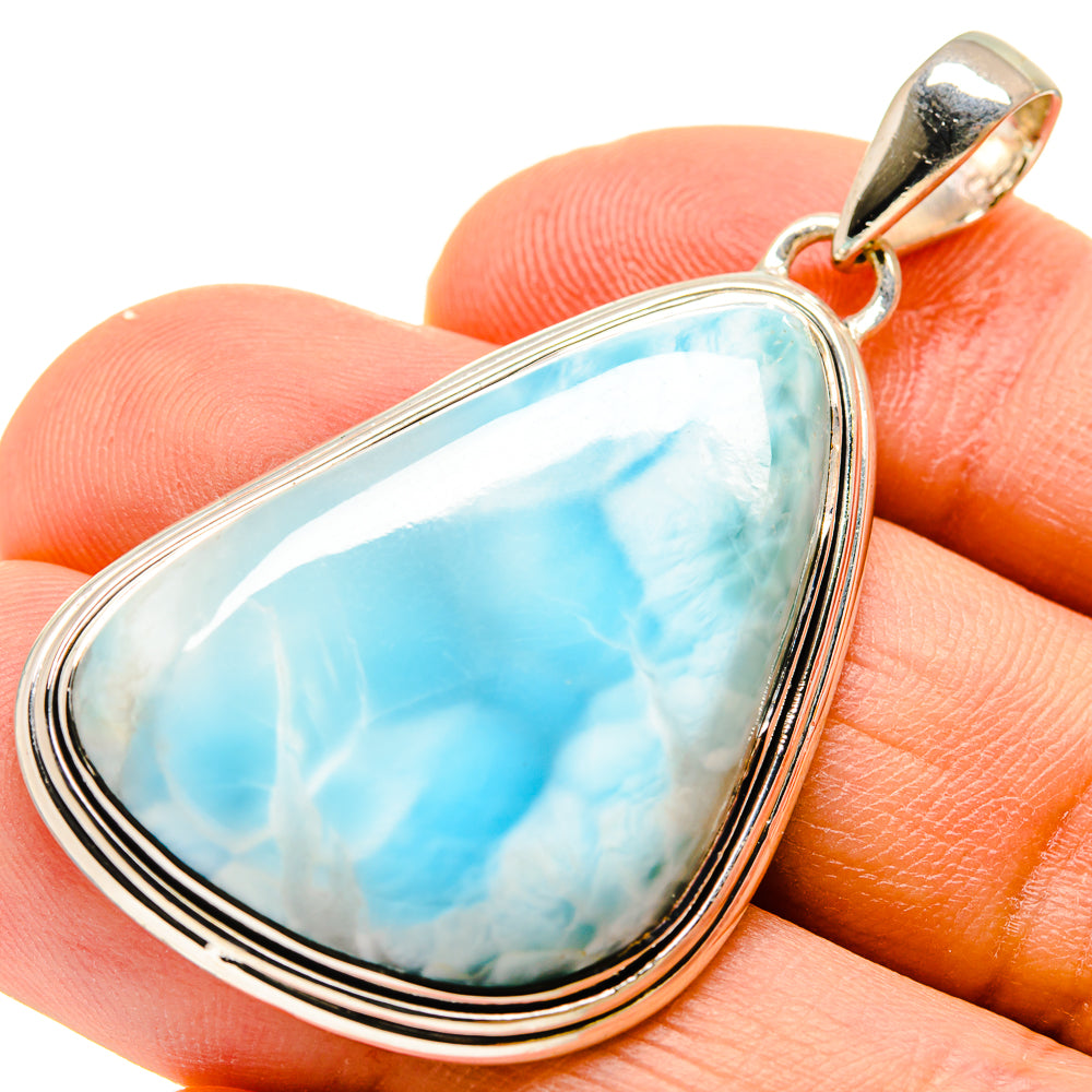 Larimar Pendants handcrafted by Anasilvercos - PD755815
