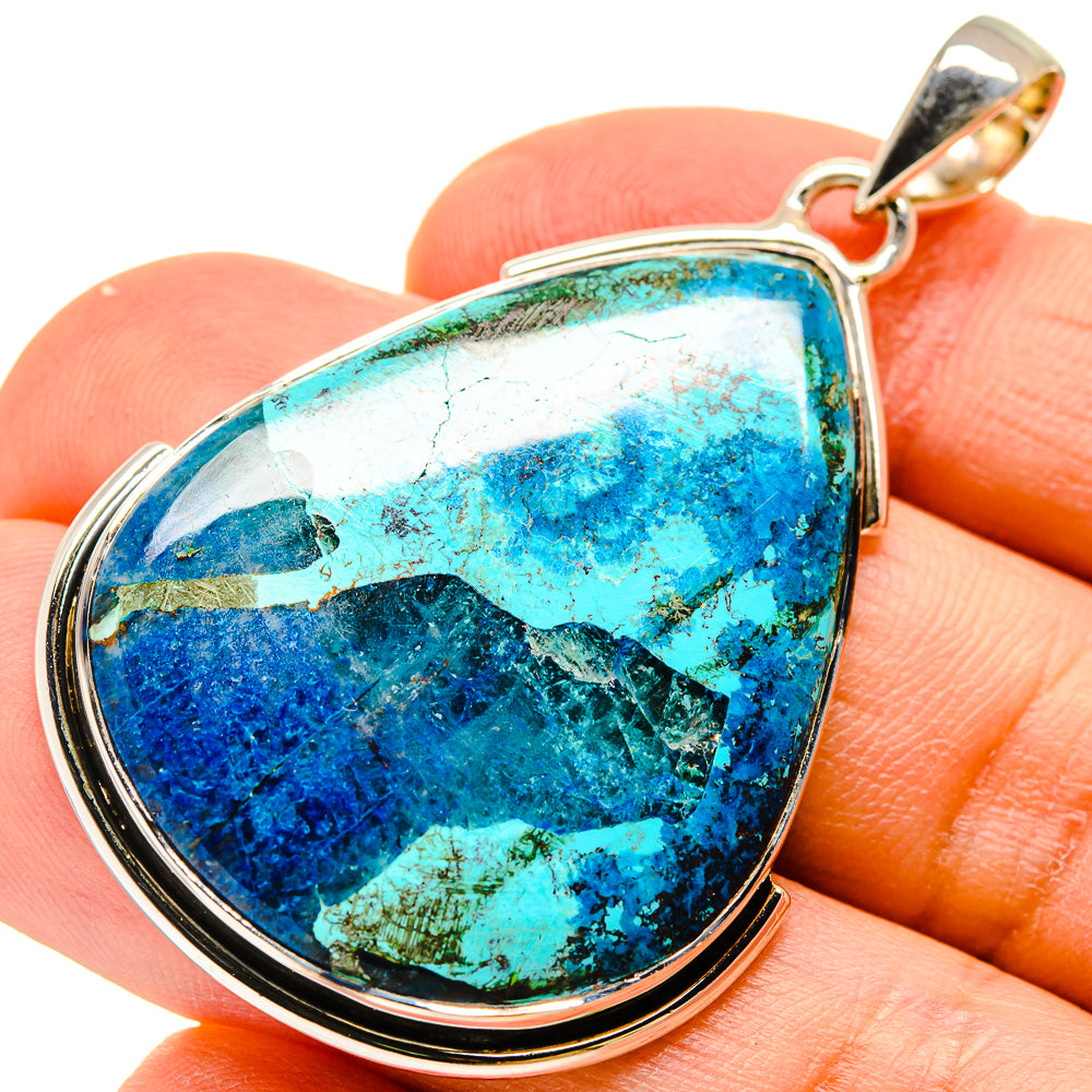 Chrysocolla Pendants handcrafted by Anasilvercos - PD755818