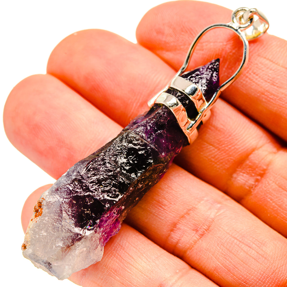 Amethyst Stalactite Pendants handcrafted by Anasilvercos - PD755839