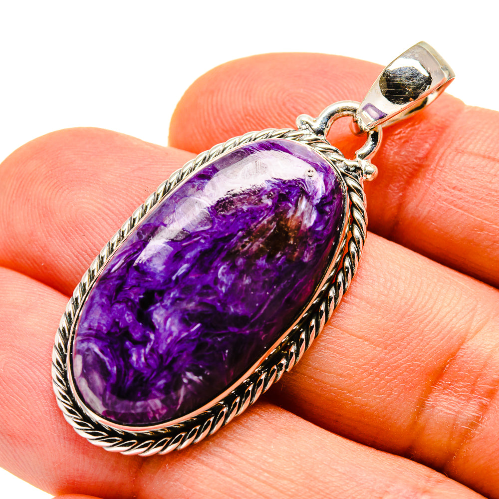Charoite Pendants handcrafted by Anasilvercos - PD755850