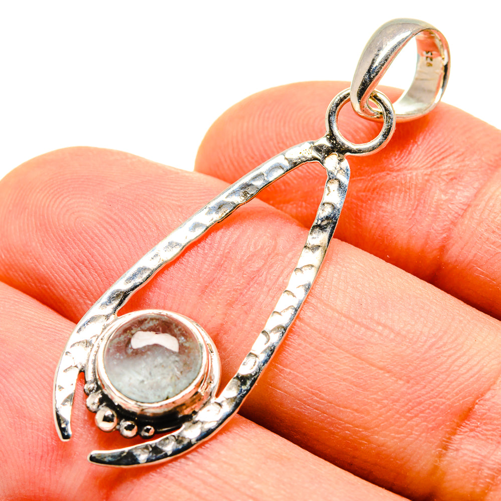 Aquamarine Pendants handcrafted by Anasilvercos - PD755855