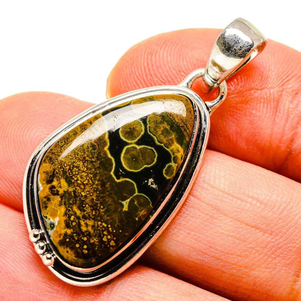 Ocean Jasper Pendants handcrafted by Anasilvercos - PD755884