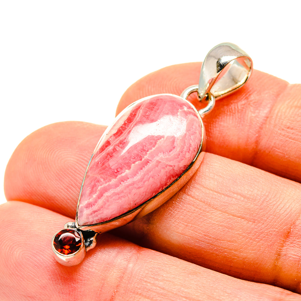 Rhodochrosite Pendants handcrafted by Anasilvercos - PD755893
