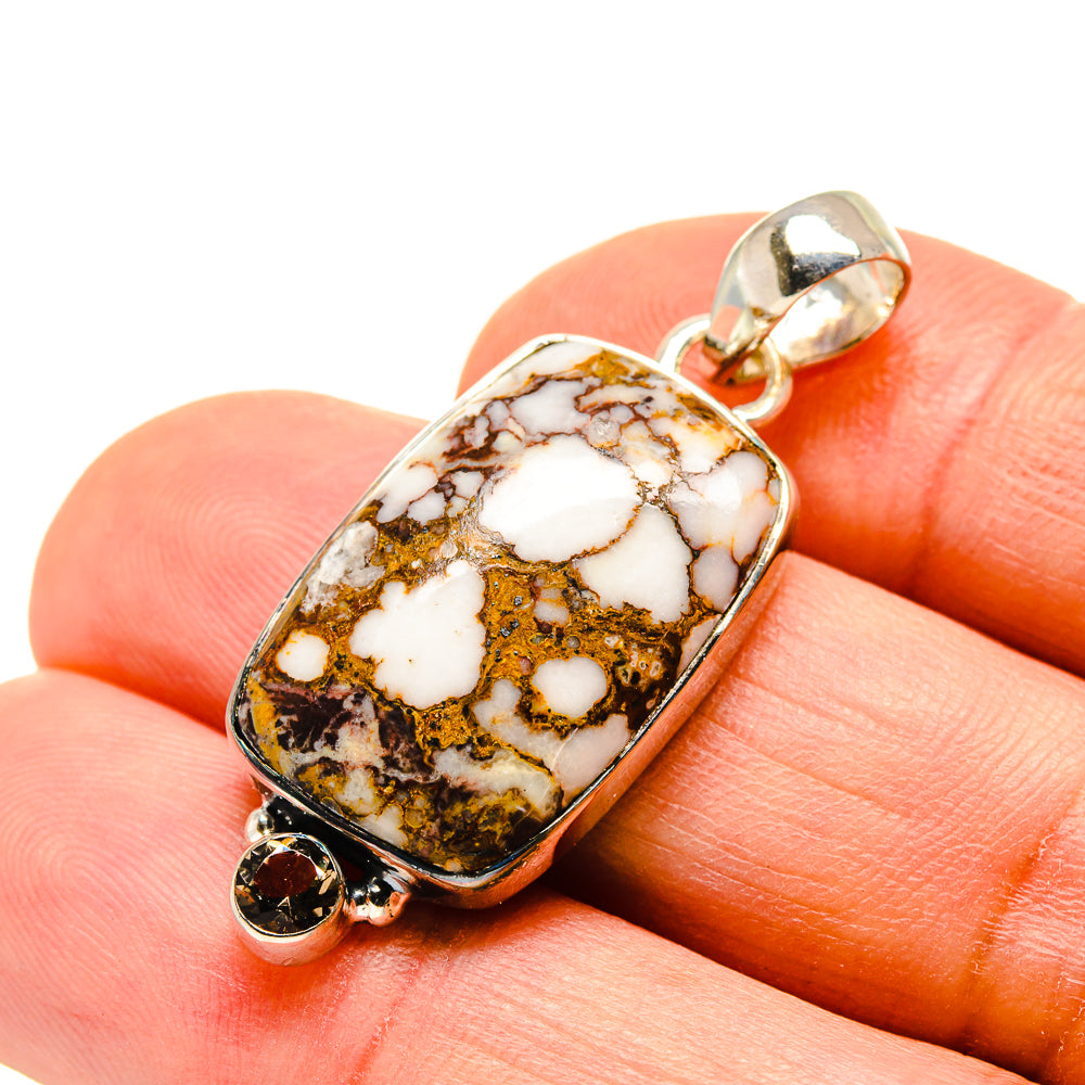 Peanut Wood Jasper Pendants handcrafted by Anasilvercos - PD755894