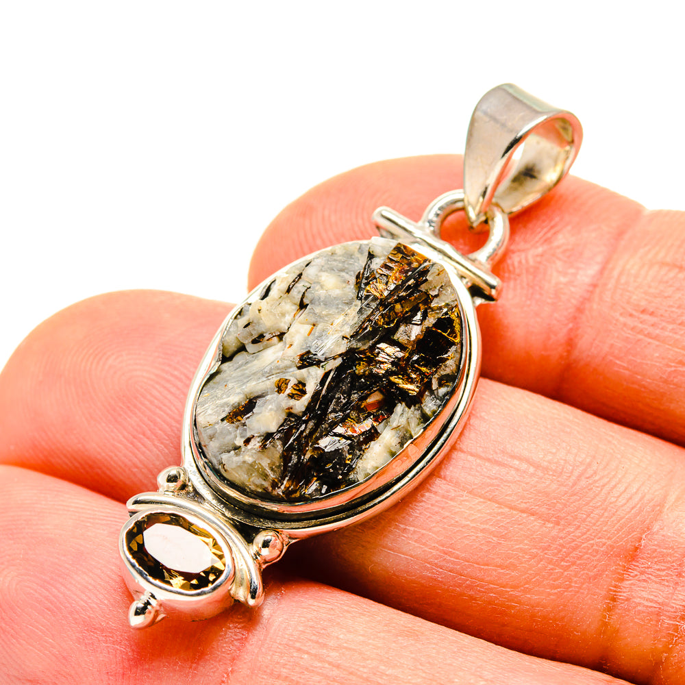 Astrophyllite Pendants handcrafted by Anasilvercos - PD755914