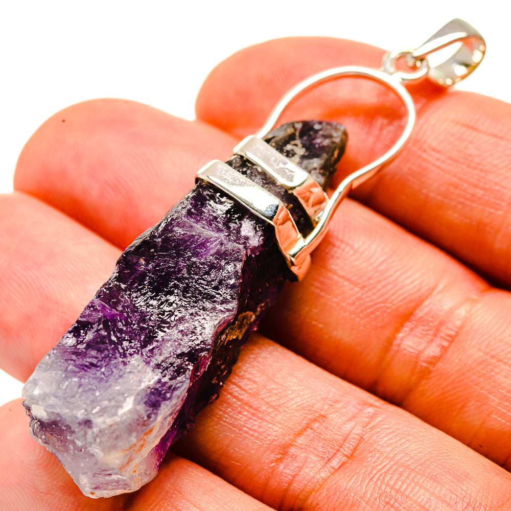 Amethyst Stalactite Pendants handcrafted by Anasilvercos - PD755933