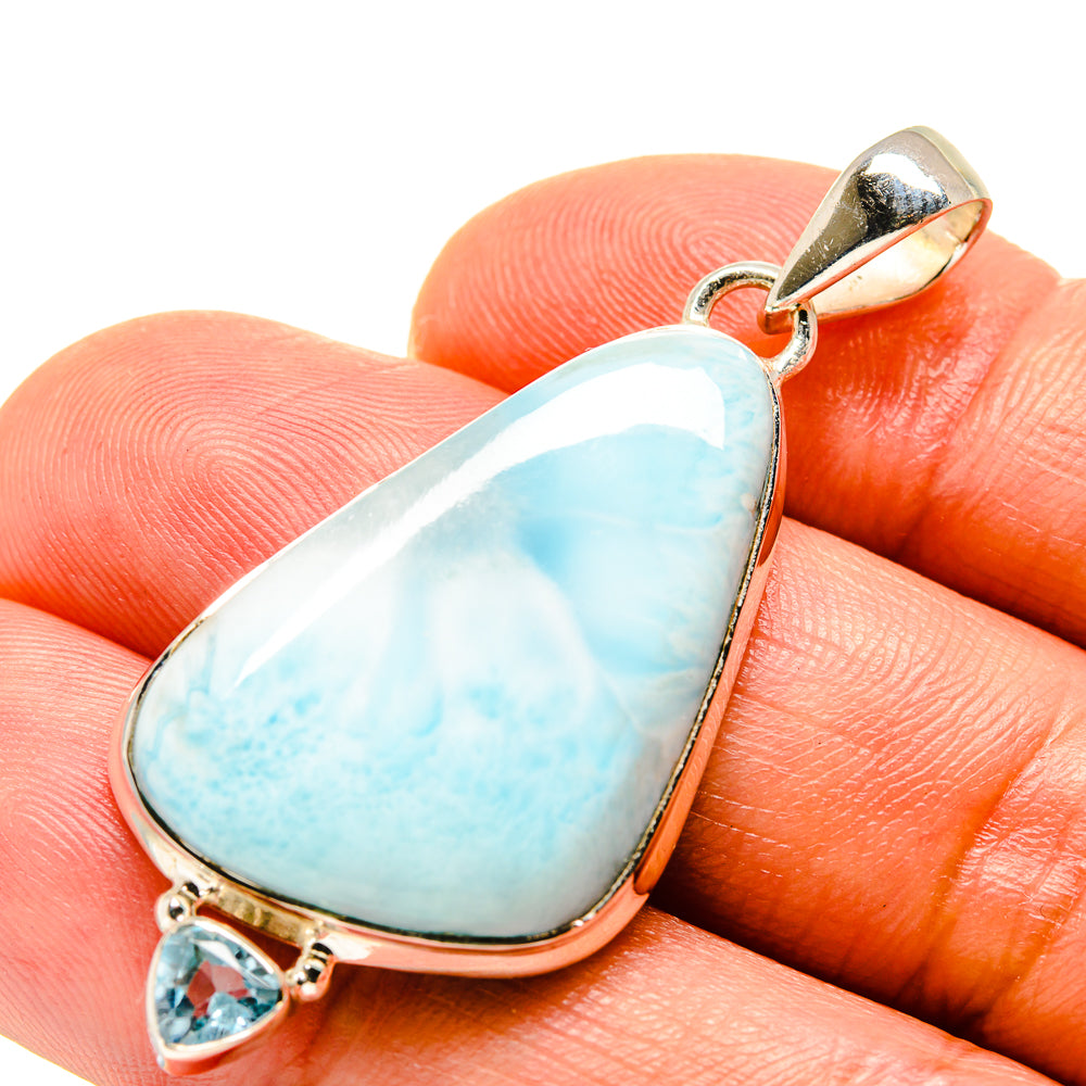 Larimar Pendants handcrafted by Anasilvercos - PD755943