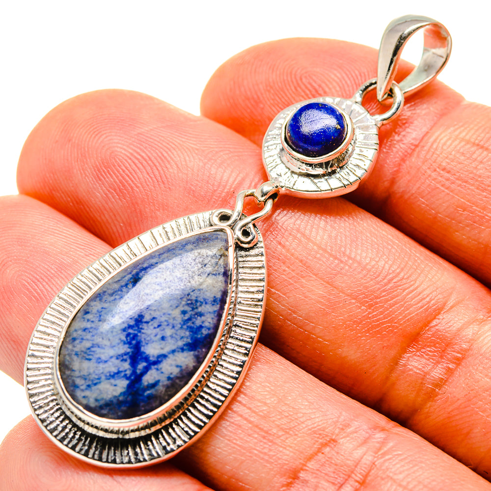Sodalite Pendants handcrafted by Anasilvercos - PD755944