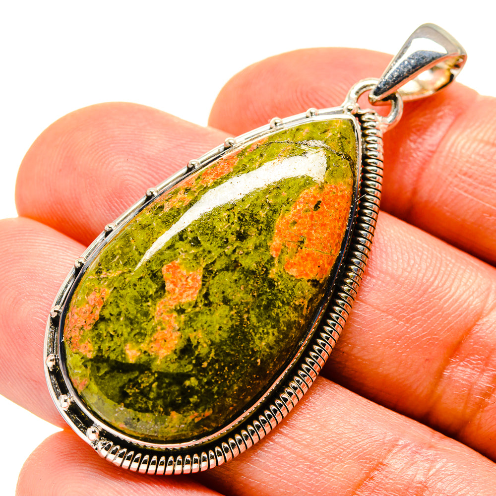 Unakite Pendants handcrafted by Anasilvercos - PD755956