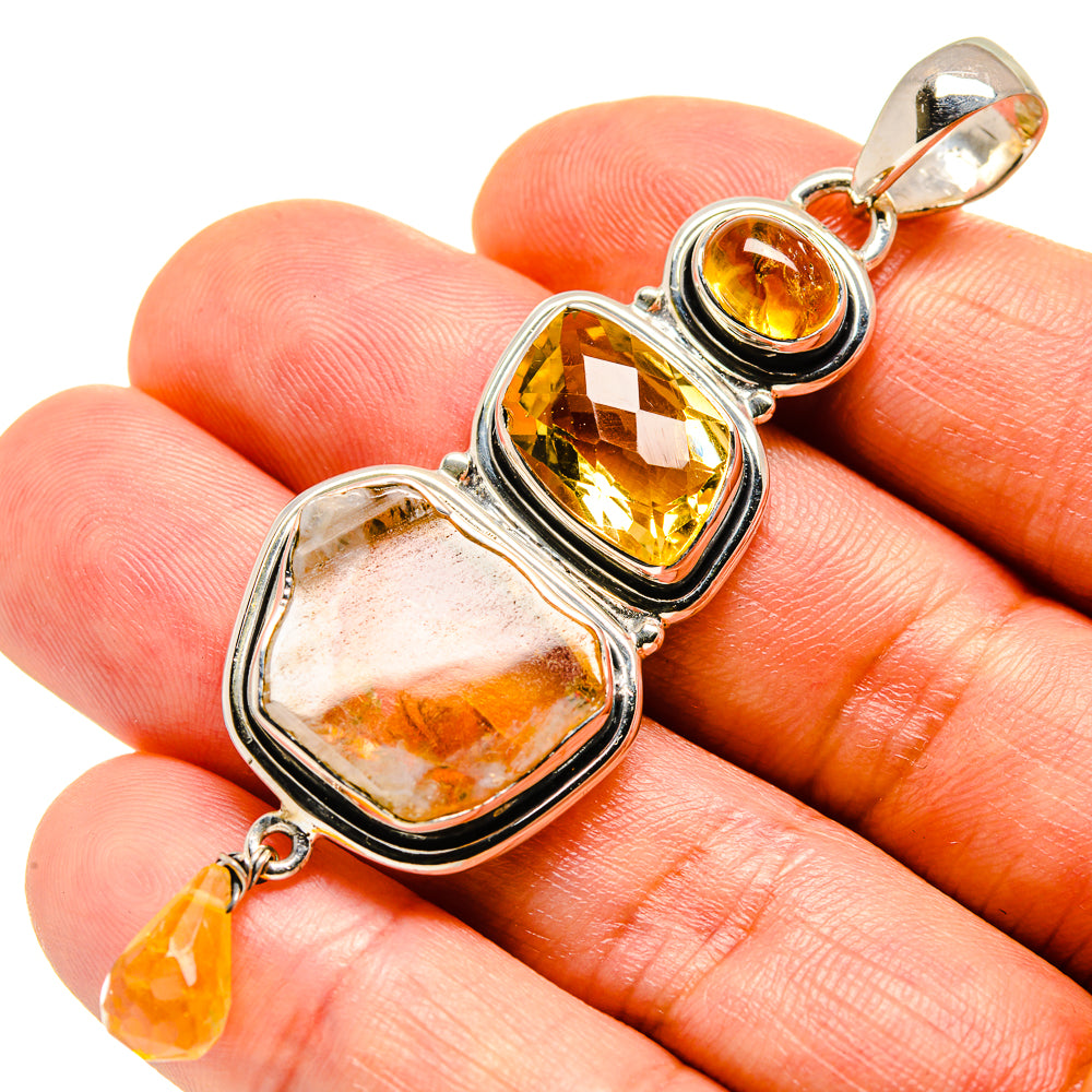 Citrine Pendants handcrafted by Anasilvercos - PD755957