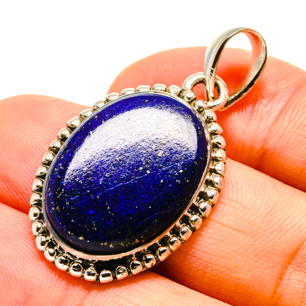 Lapis Lazuli Pendants handcrafted by Anasilvercos - PD755960