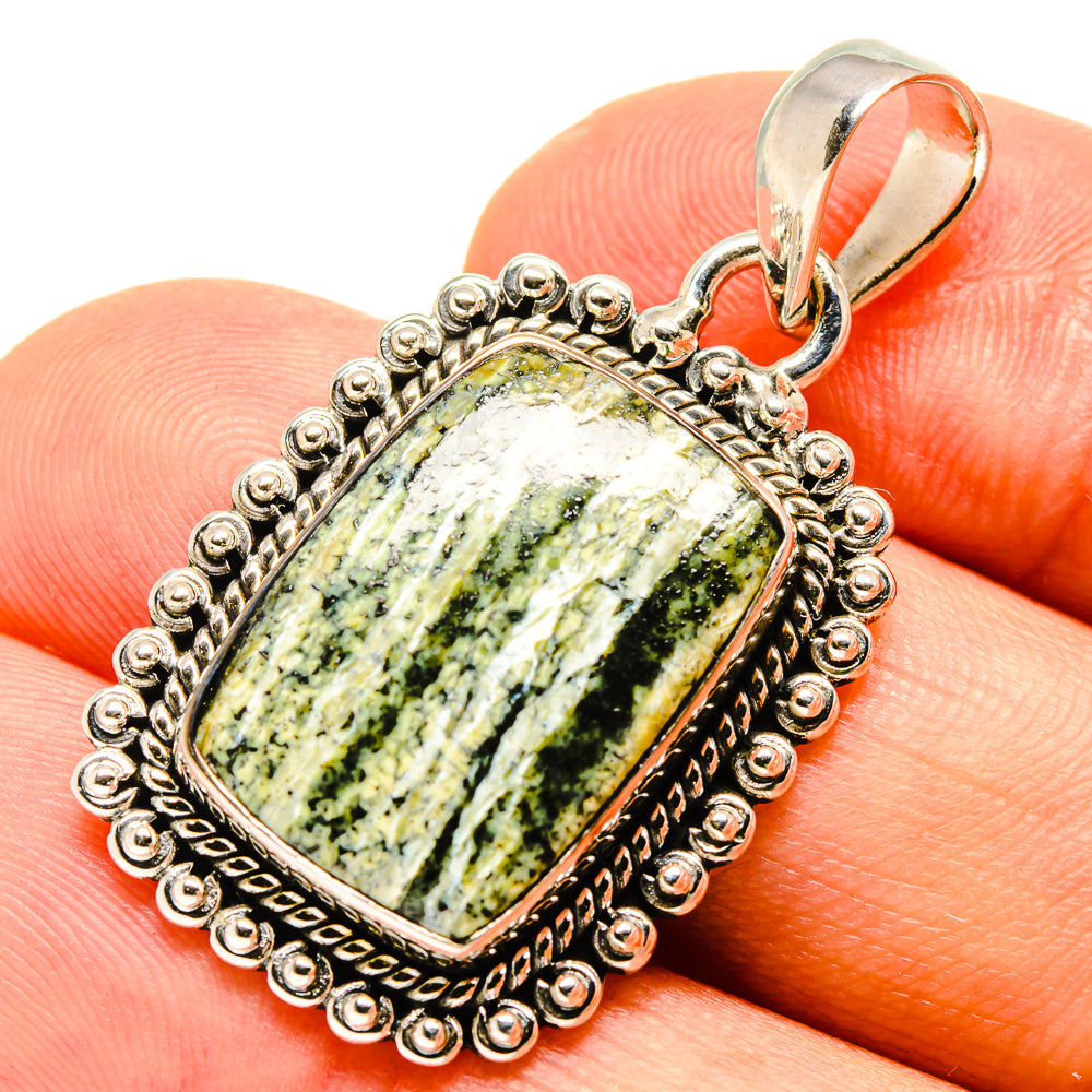Lizard Jasper Pendants handcrafted by Anasilvercos - PD755963
