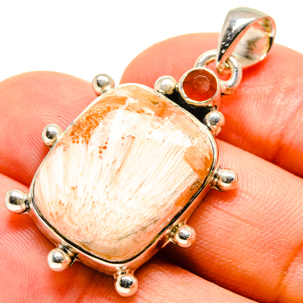 Scolecite Pendants handcrafted by Anasilvercos - PD755966