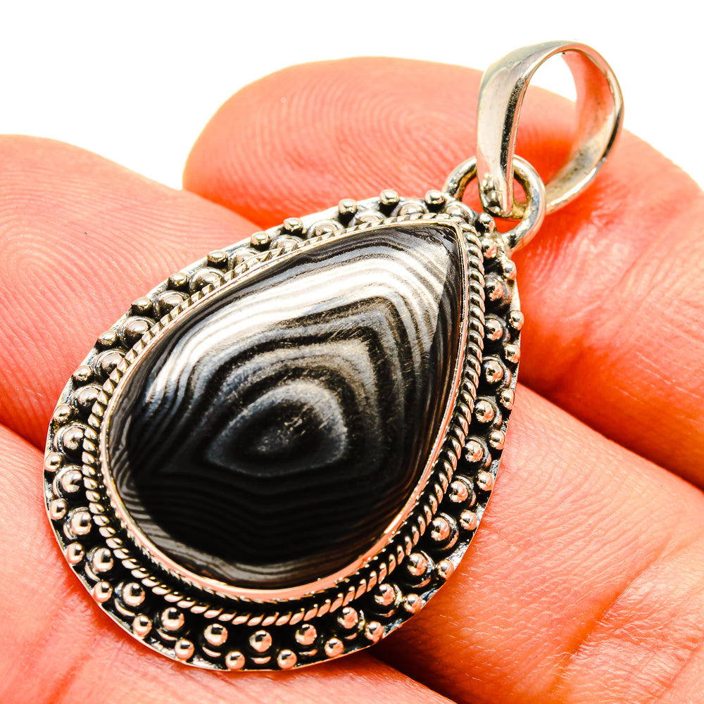 Psilomelane Pendants handcrafted by Anasilvercos - PD755969