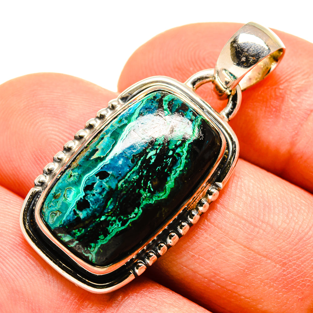 Chrysocolla Pendants handcrafted by Anasilvercos - PD755974