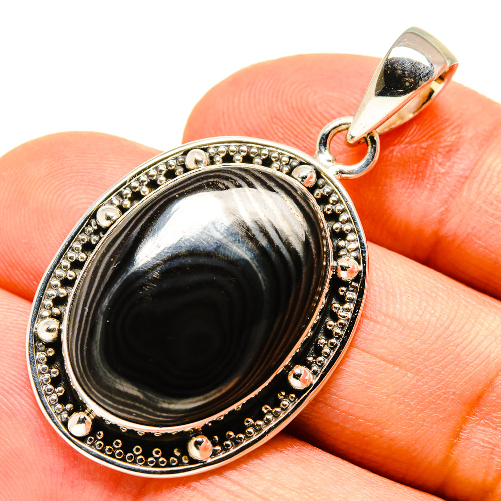Psilomelane Pendants handcrafted by Anasilvercos - PD755982
