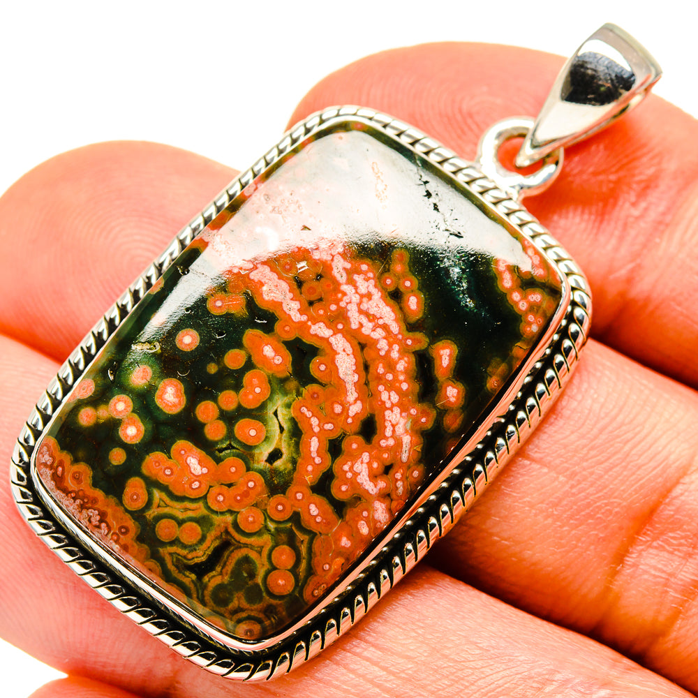 Ocean Jasper Pendants handcrafted by Anasilvercos - PD755987