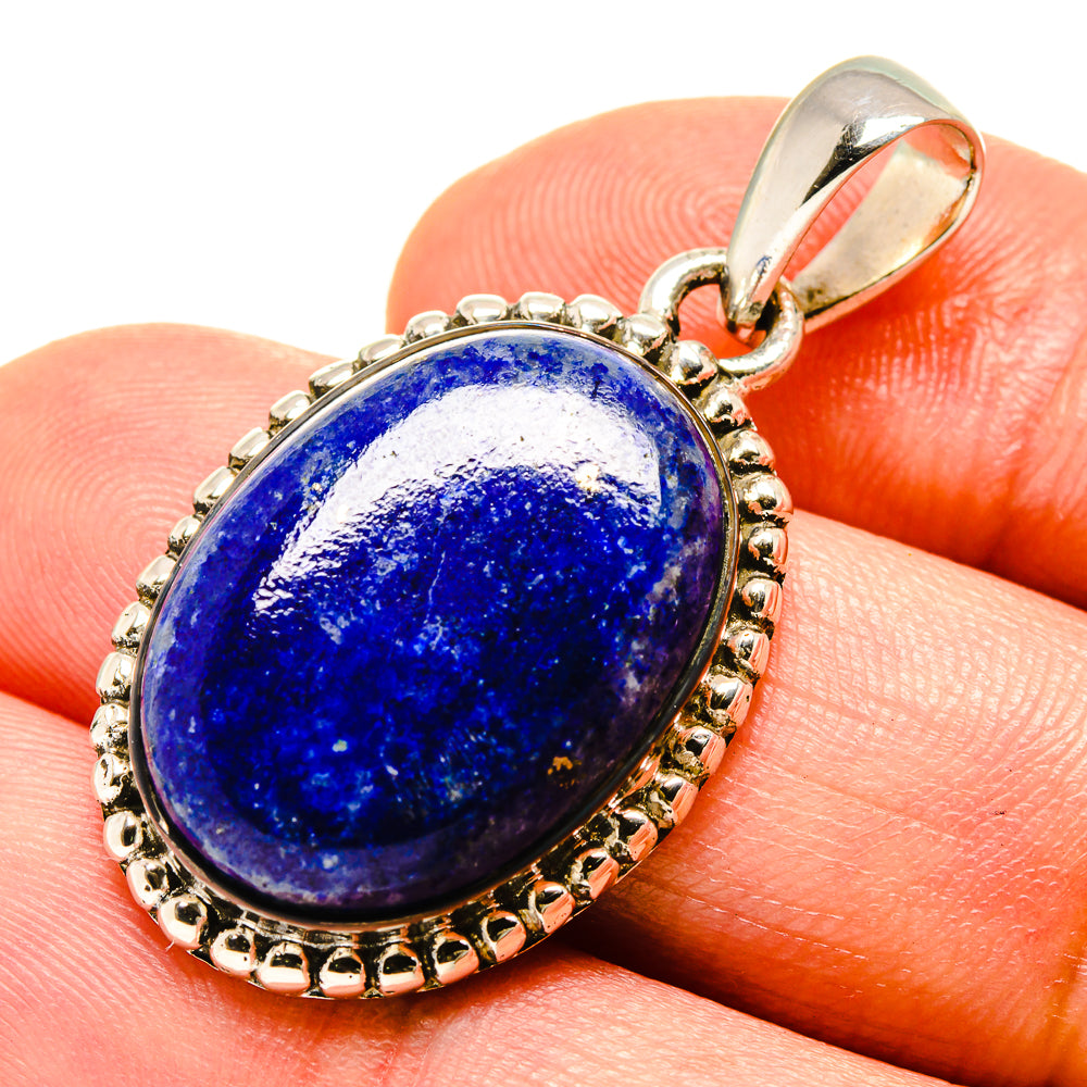 Lapis Lazuli Pendants handcrafted by Anasilvercos - PD756029