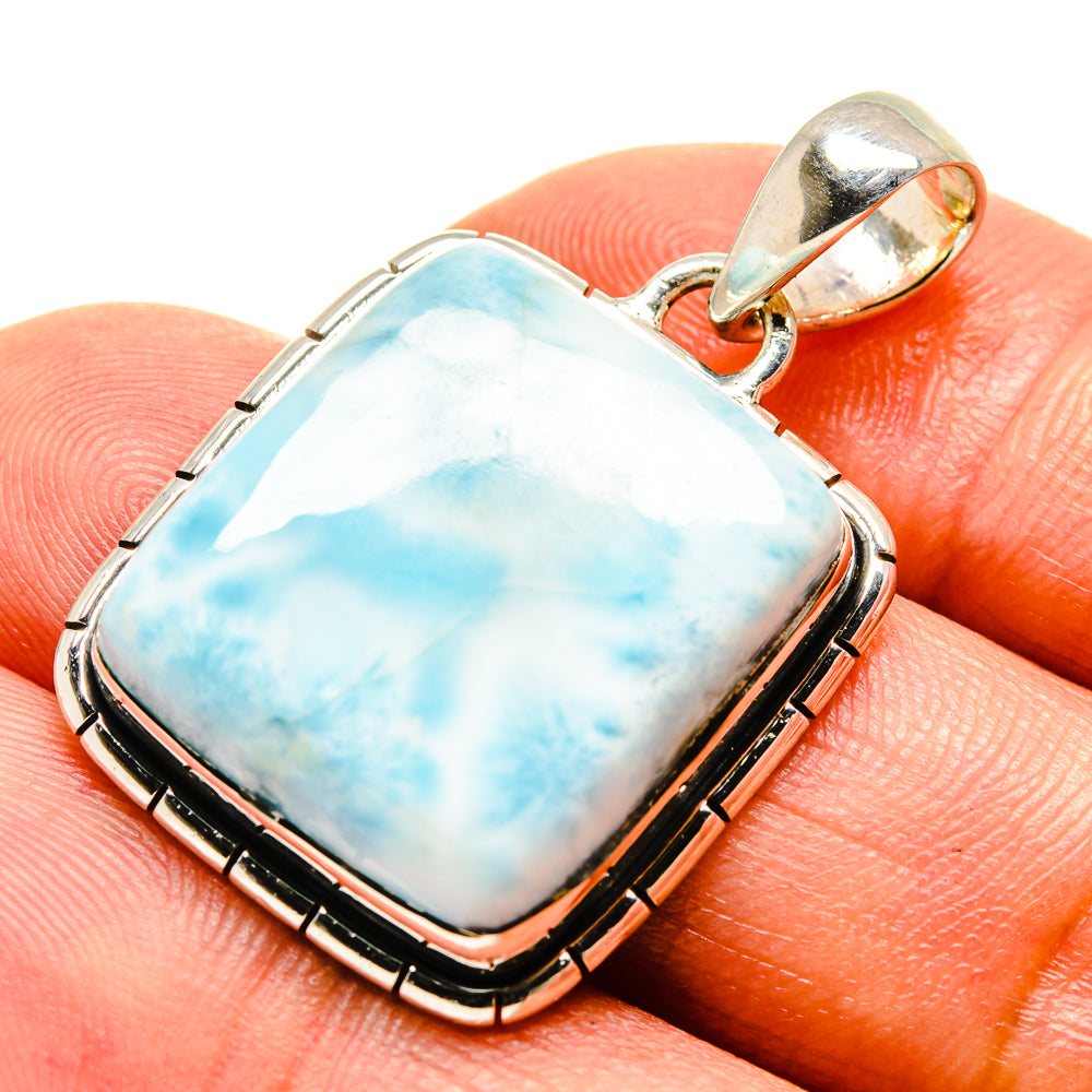 Larimar Pendants handcrafted by Anasilvercos - PD756030