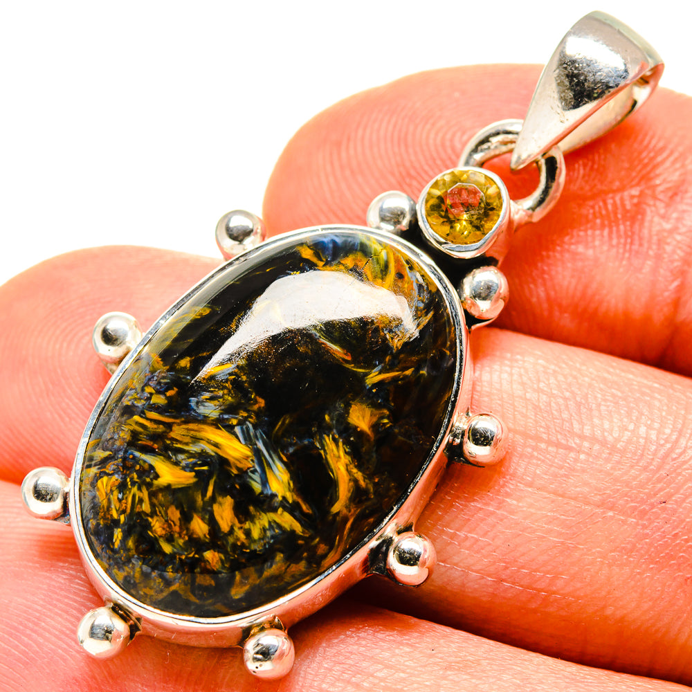 Pietersite Pendants handcrafted by Anasilvercos - PD756032