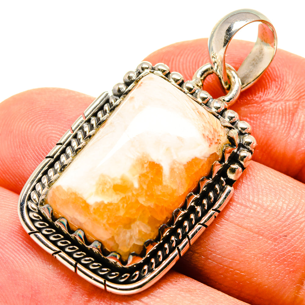 Scolecite Pendants handcrafted by Anasilvercos - PD756033