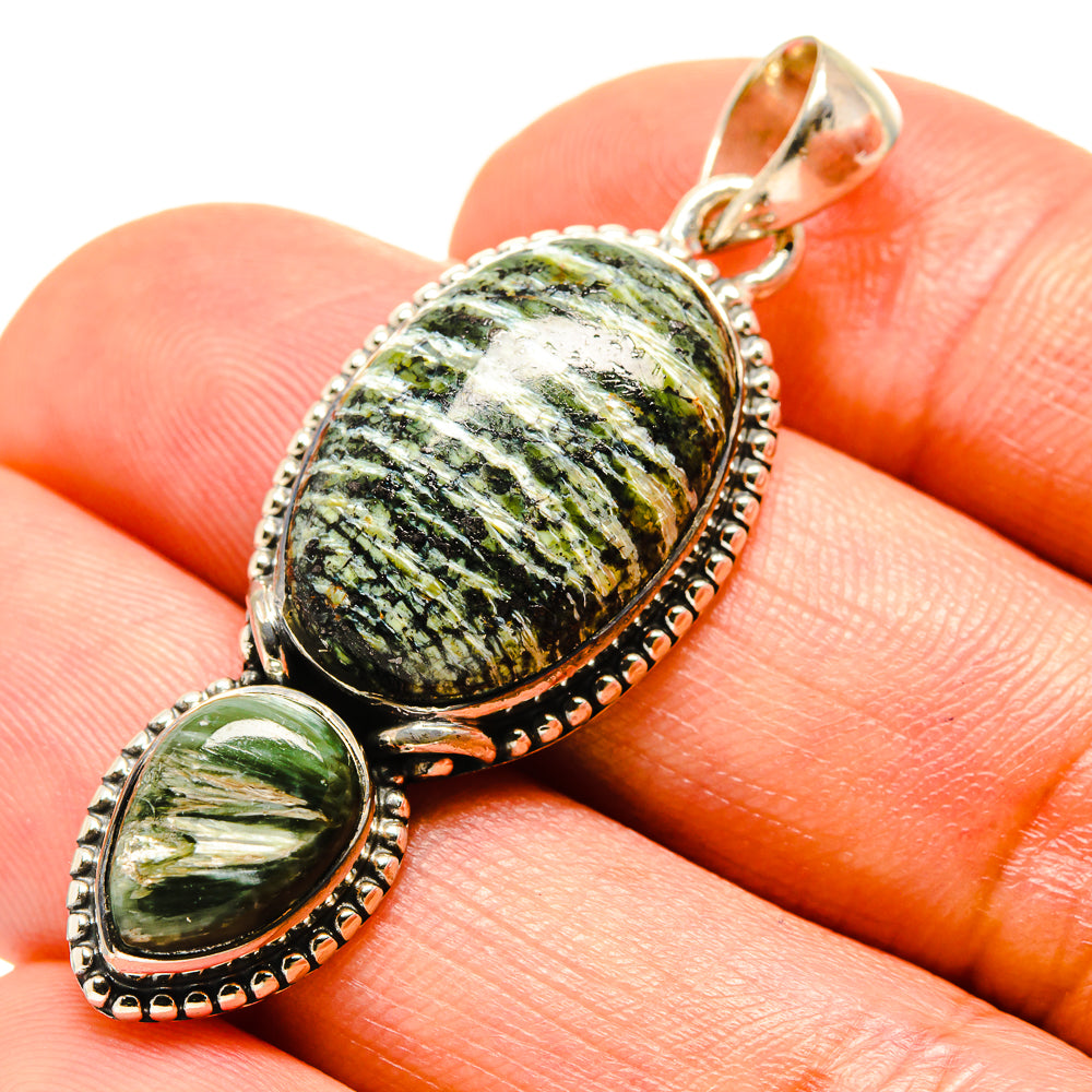 Lizard Jasper Pendants handcrafted by Anasilvercos - PD756053