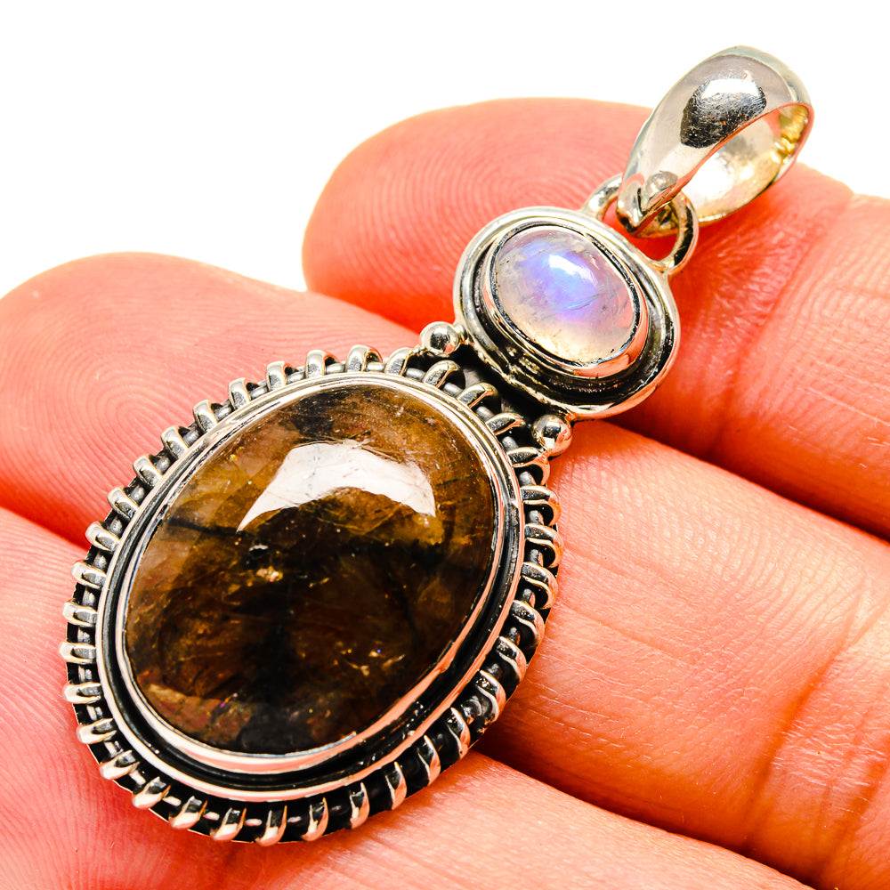 Chiastolite Pendants handcrafted by Anasilvercos - PD756068