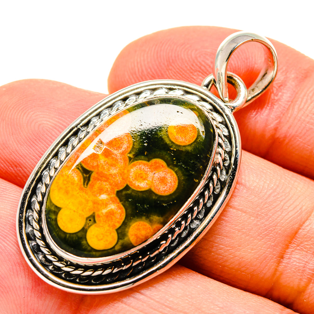 Ocean Jasper Pendants handcrafted by Anasilvercos - PD756069