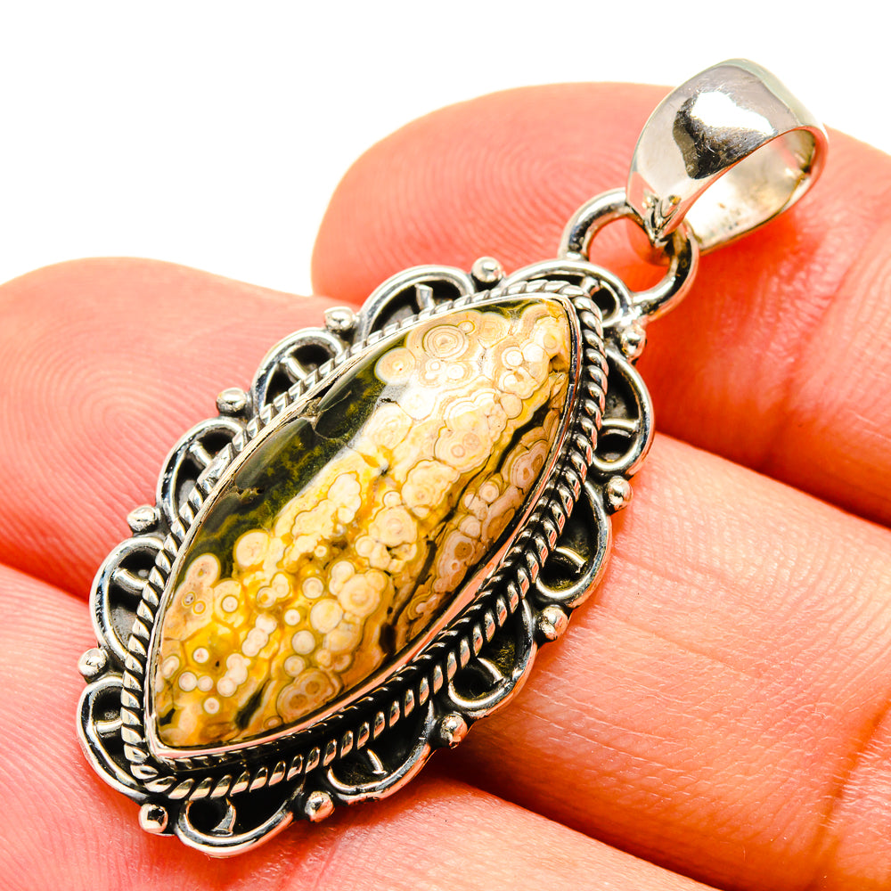 Ocean Jasper Pendants handcrafted by Anasilvercos - PD756070