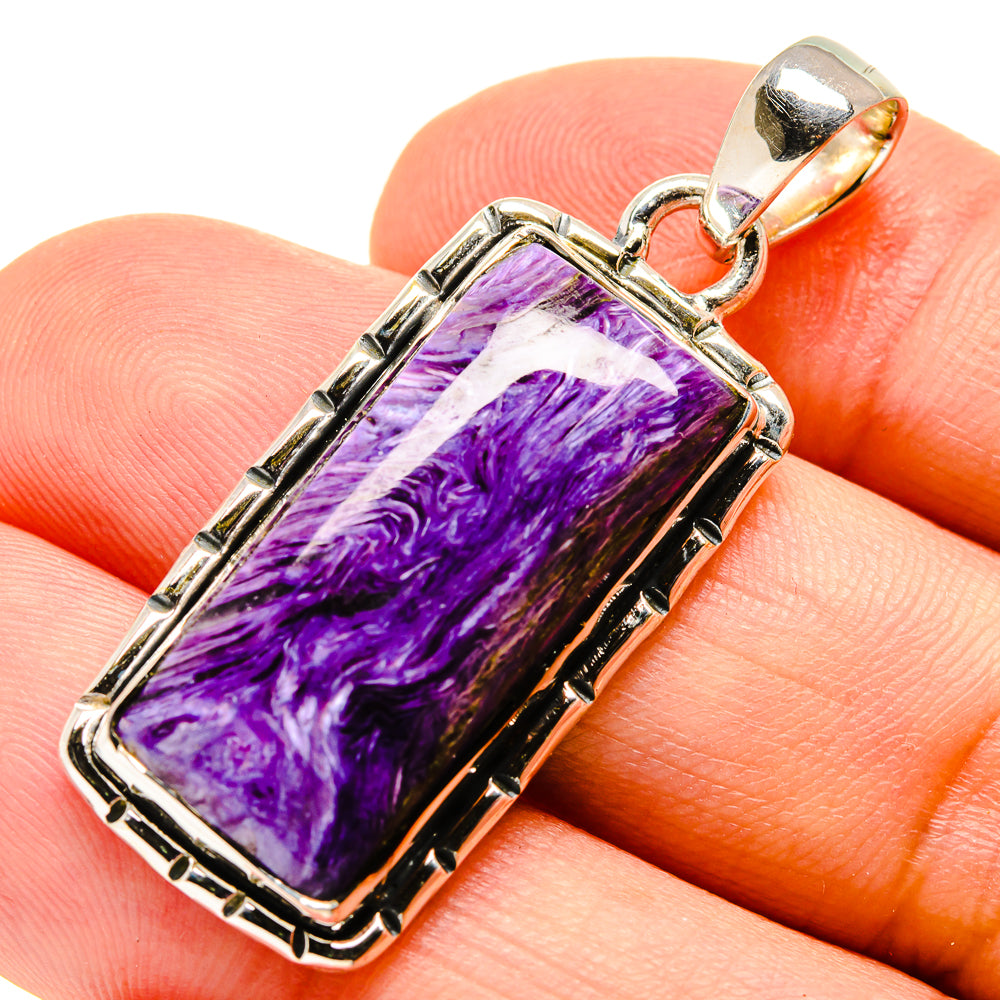 Charoite Pendants handcrafted by Anasilvercos - PD756072