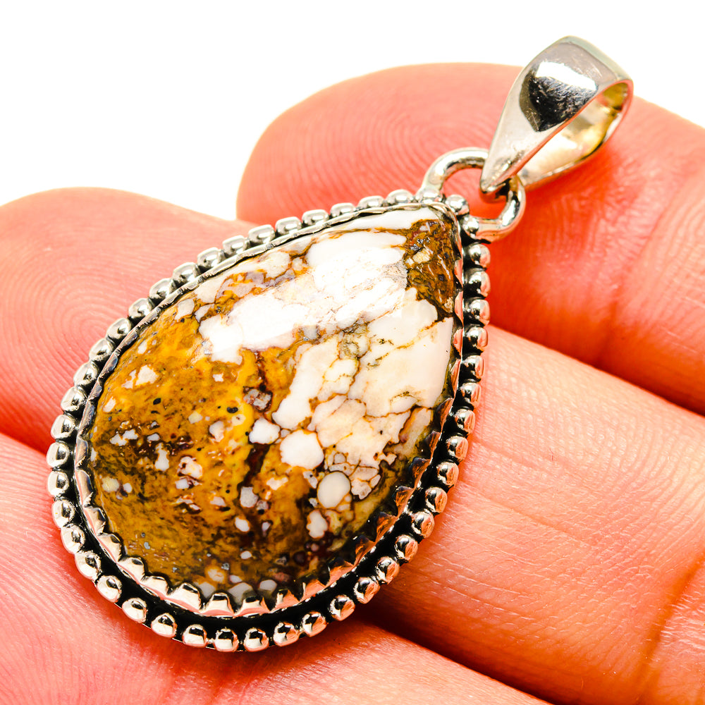 Wild Horse Jasper Pendants handcrafted by Anasilvercos - PD756074
