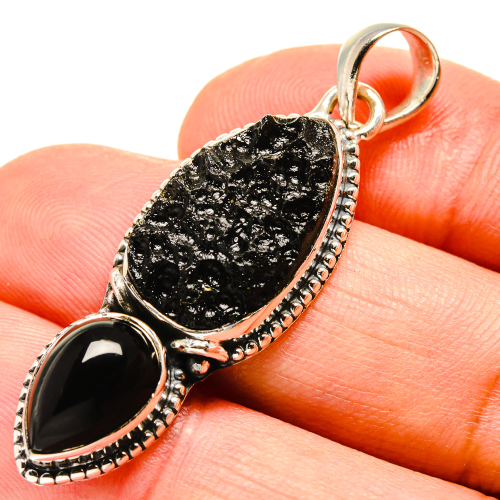 Tektite Pendants handcrafted by Anasilvercos - PD756094