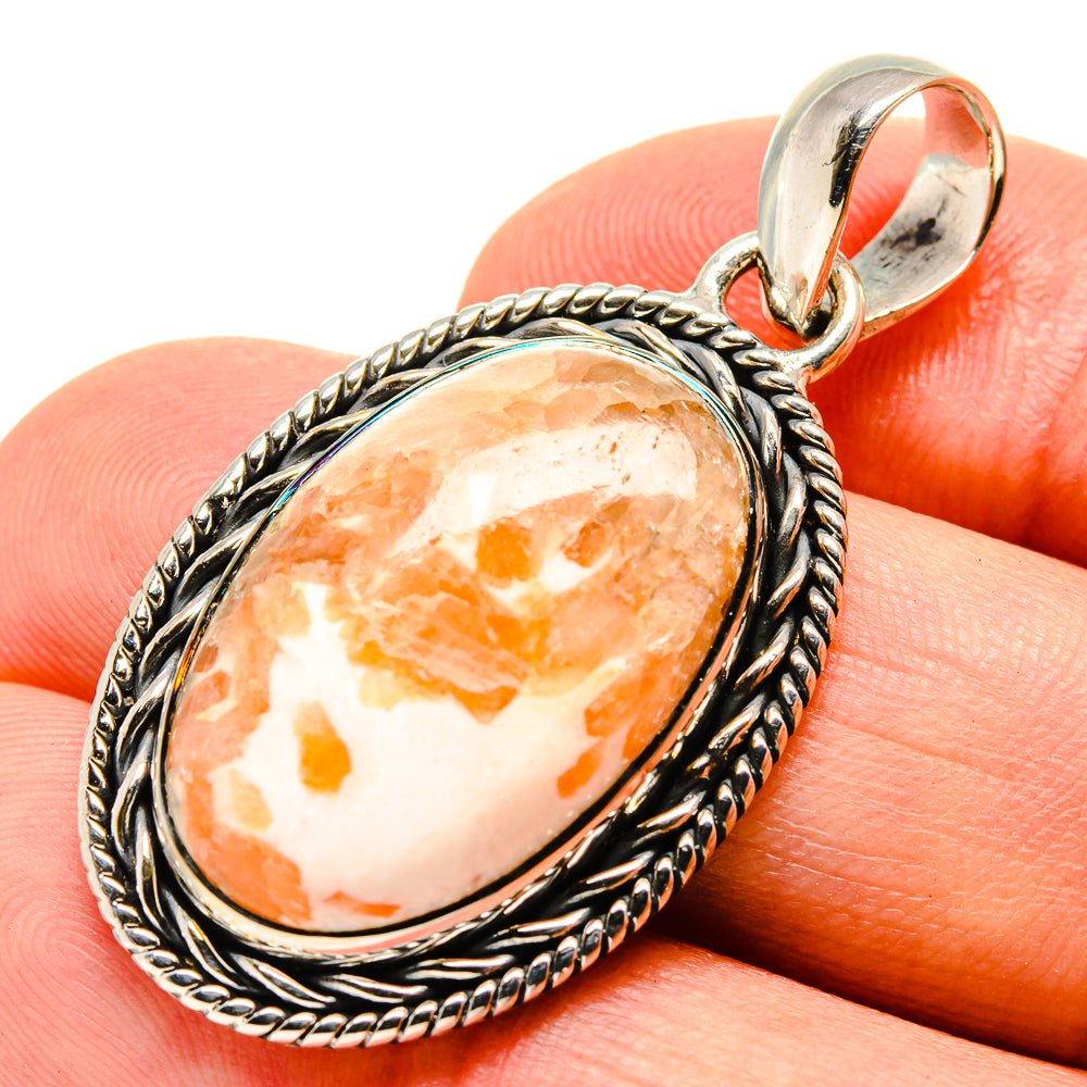Scolecite Pendants handcrafted by Anasilvercos - PD756099
