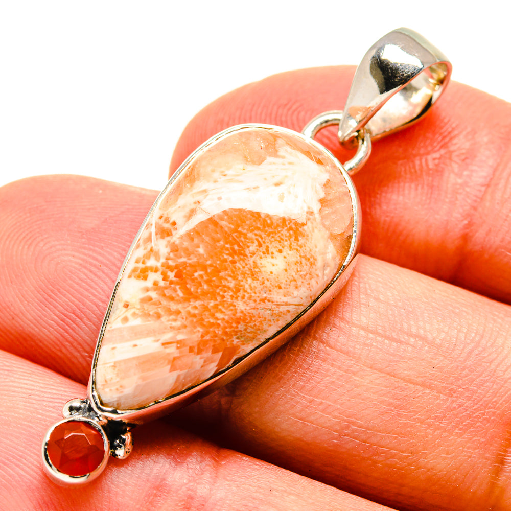 Scolecite Pendants handcrafted by Anasilvercos - PD756101