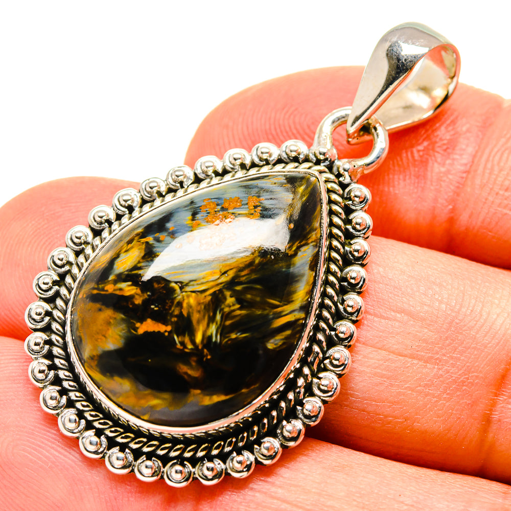 Pietersite Pendants handcrafted by Anasilvercos - PD756108