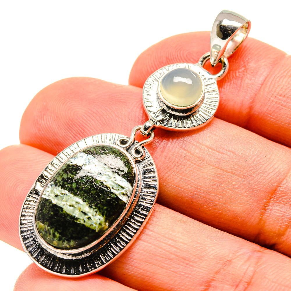 Lizard Jasper Pendants handcrafted by Anasilvercos - PD756115