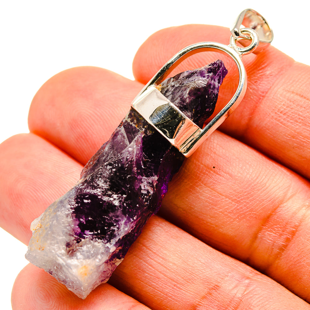 Amethyst Stalactite Pendants handcrafted by Anasilvercos - PD756127