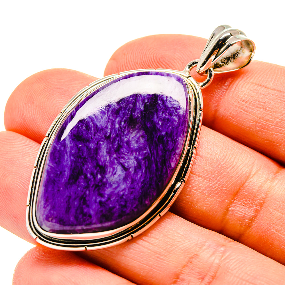 Charoite Pendants handcrafted by Anasilvercos - PD756135